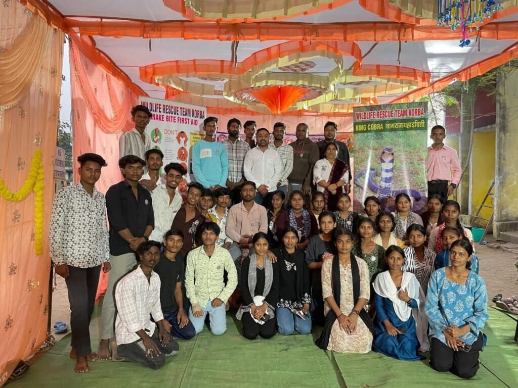 राष्ट्रीय सेवा योजना के विशेष शिविर में जितेंद्र सारथी पहुंचे, बच्चों ने जाना जीवन में वन्य जीव जन्तु का महत्व।